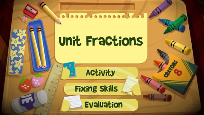 Unit Fractions android App screenshot 2